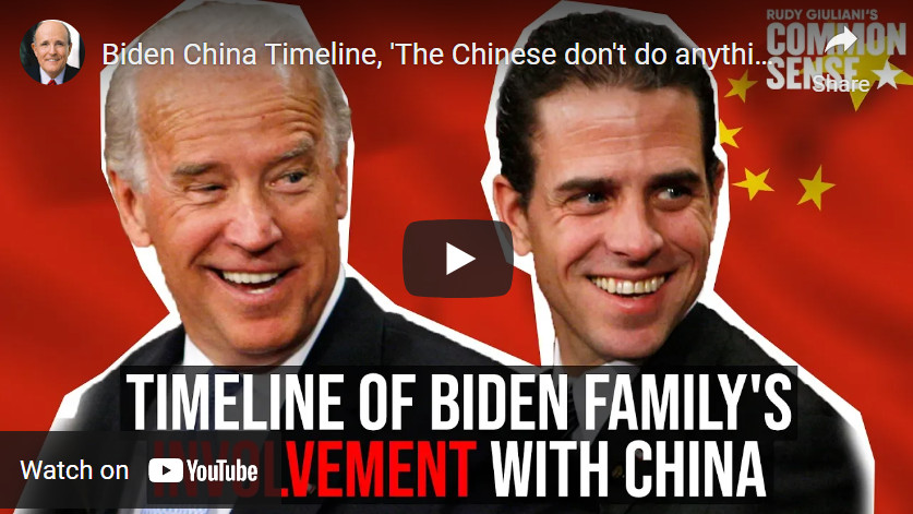 Rudy Giuliani Biden China Timeline