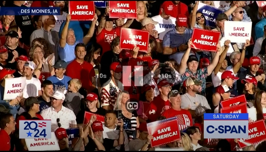 Trump Rally at Iowa