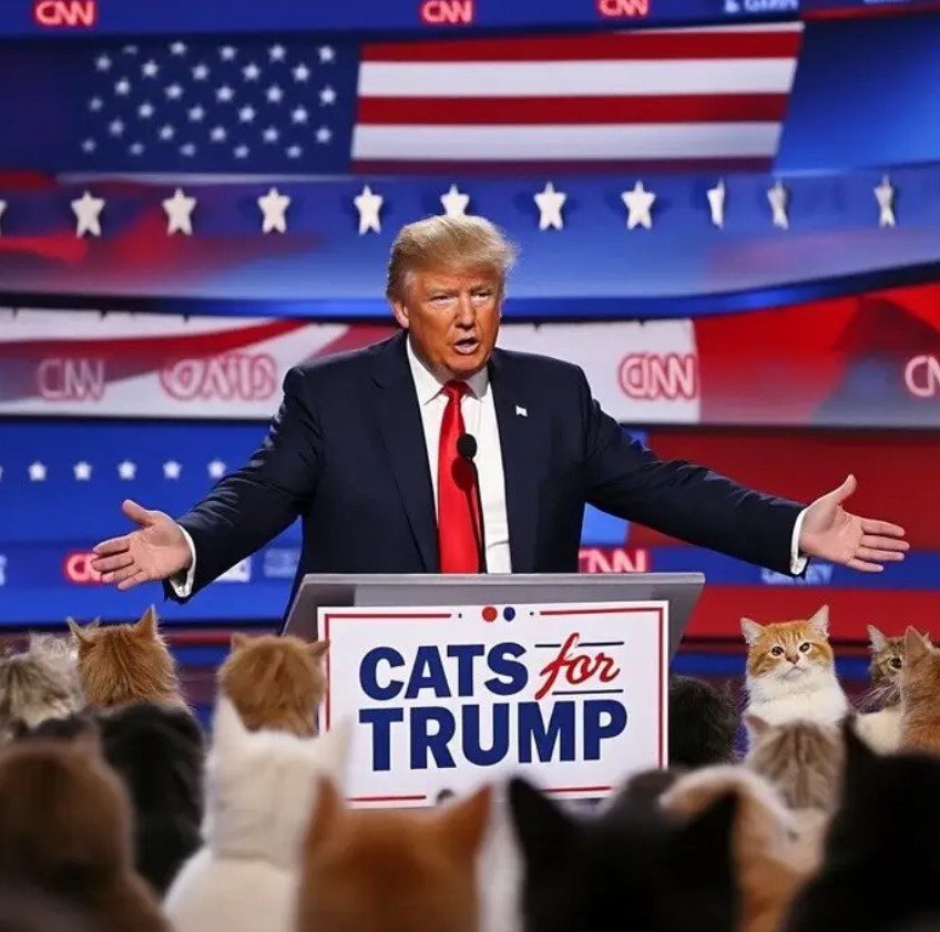 Cats For Trump - CNN Event