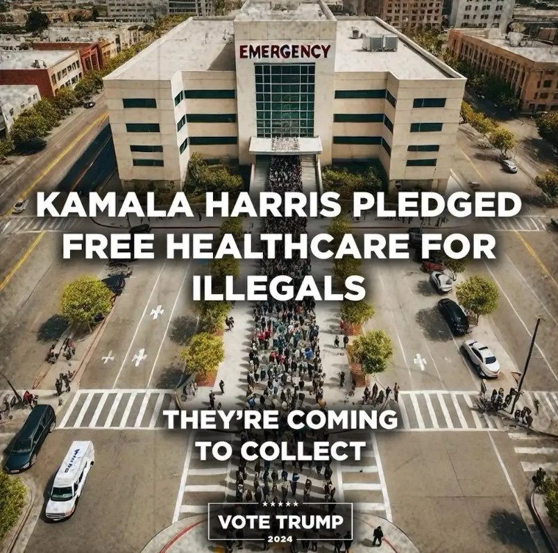 Kamala Harris Pledged Free Healthcare for Illegals